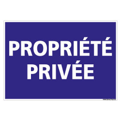 PANNEAU PROPRIETE PRIVEE (L0735)