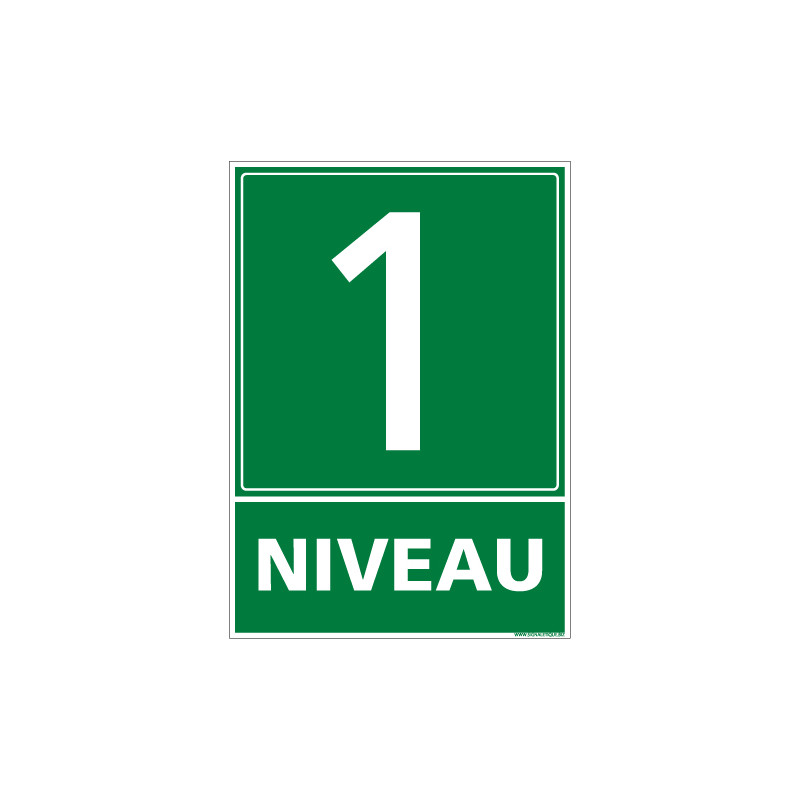 Panneau NIVEAU 1 (B0216)