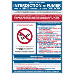 Panneau INTERDICTION DE FUMER (N0025)