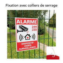 Fixation colliers de serrage