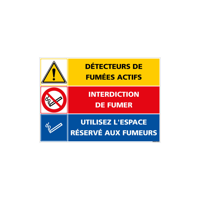 PANNEAU INTERDICTION DE FUMER (N0170)