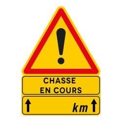 signalisation chasse km