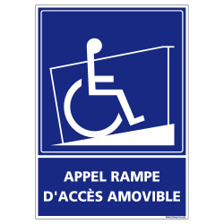 PANNEAU APPEL RAMPE D'ACCES (G1253)