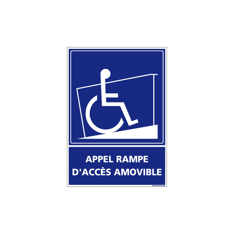 PANNEAU APPEL RAMPE D'ACCES (G1253)