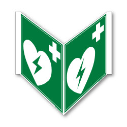PANNEAU TRIDIMENSIONNEL DEFIBRILLATEUR CARDIAQUE (B0251_TR)