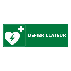 PANNEAU DEFIBRILLATEUR (B0255)