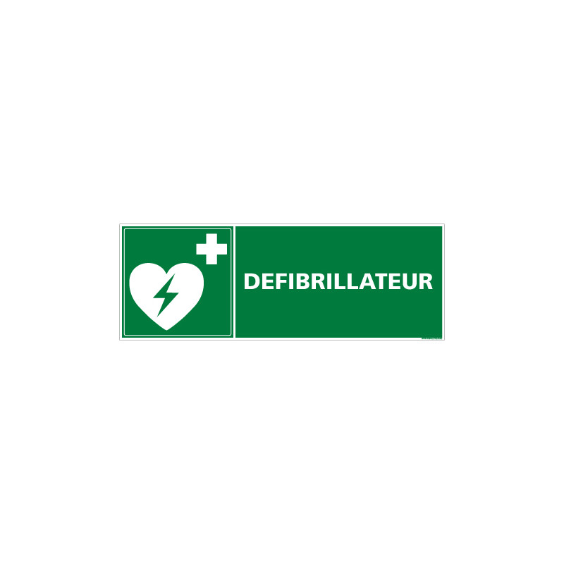 PANNEAU DEFIBRILLATEUR (B0255)