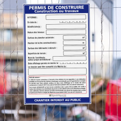 Mise en ambiance permis de construire ou travaux