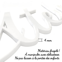 Plaque de Porte Maison Toilettes, Salon, Chambre, Buanderie, Bain, Cuisine? Mot Décoratif Porte Autocollant 3D Plexi Noir Blanc
