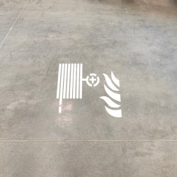 Pochoir PVC R.I.A mise en ambiance