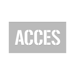 Pochoir accès
