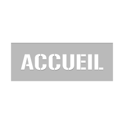 POCHOIR ACCUEIL