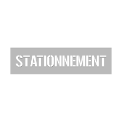 POCHOIR STATIONNEMENT