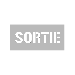 POCHOIR SORTIE