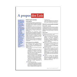 registre de sécurité pour équipement sportifs, lois