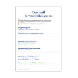 registre de sécurité pour équipement sportifs, descriptif