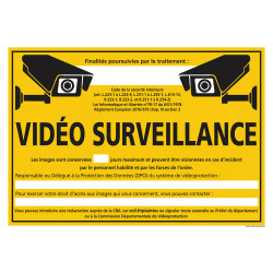 PANNEAU VIDEO SURVEILLANCE (C1477)