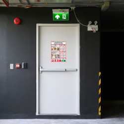 Mise en ambiance évacuation incendie