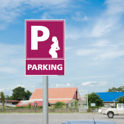 Mise en ambiance parking femmes enceintes