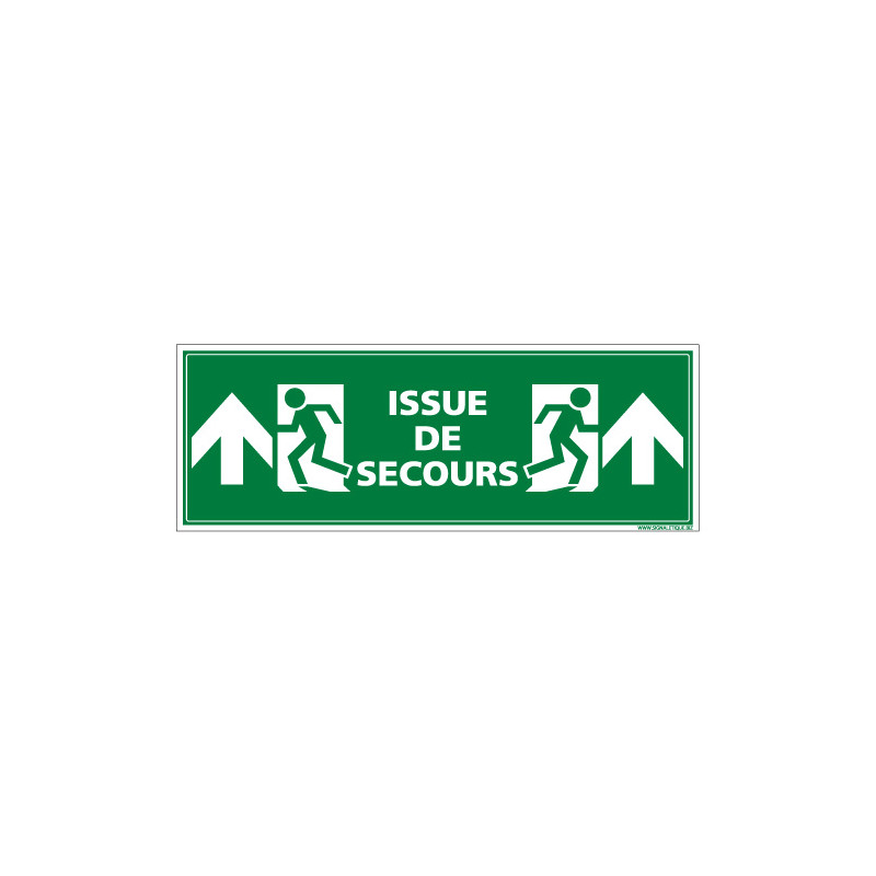Panneau ISSUE DE SECOURS (HAUT) (B0292) Panneau ISSUE DE SECOURS (HAUT) (B0292)