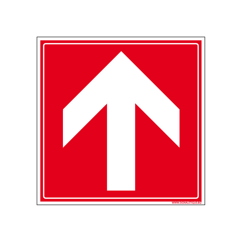Panneau de Signalisation Incendie Fleche (A0020) Panneau de Signalisation Incendie Fleche (A0020)