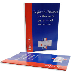 registre de présence des mineurs et du personnel en accueil collectif conforme