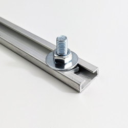 Boulon de fixation pour rail aluminium