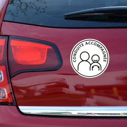 disque magnétique conduite accompagnée pour voiture