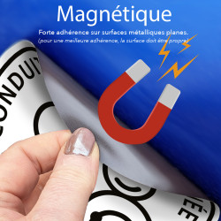 disque aimanté conduite accompagnée