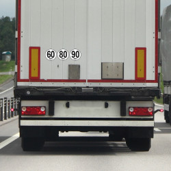 lot de disques limitations de vitesse 60 80 90 km/h pour poids lourds camions