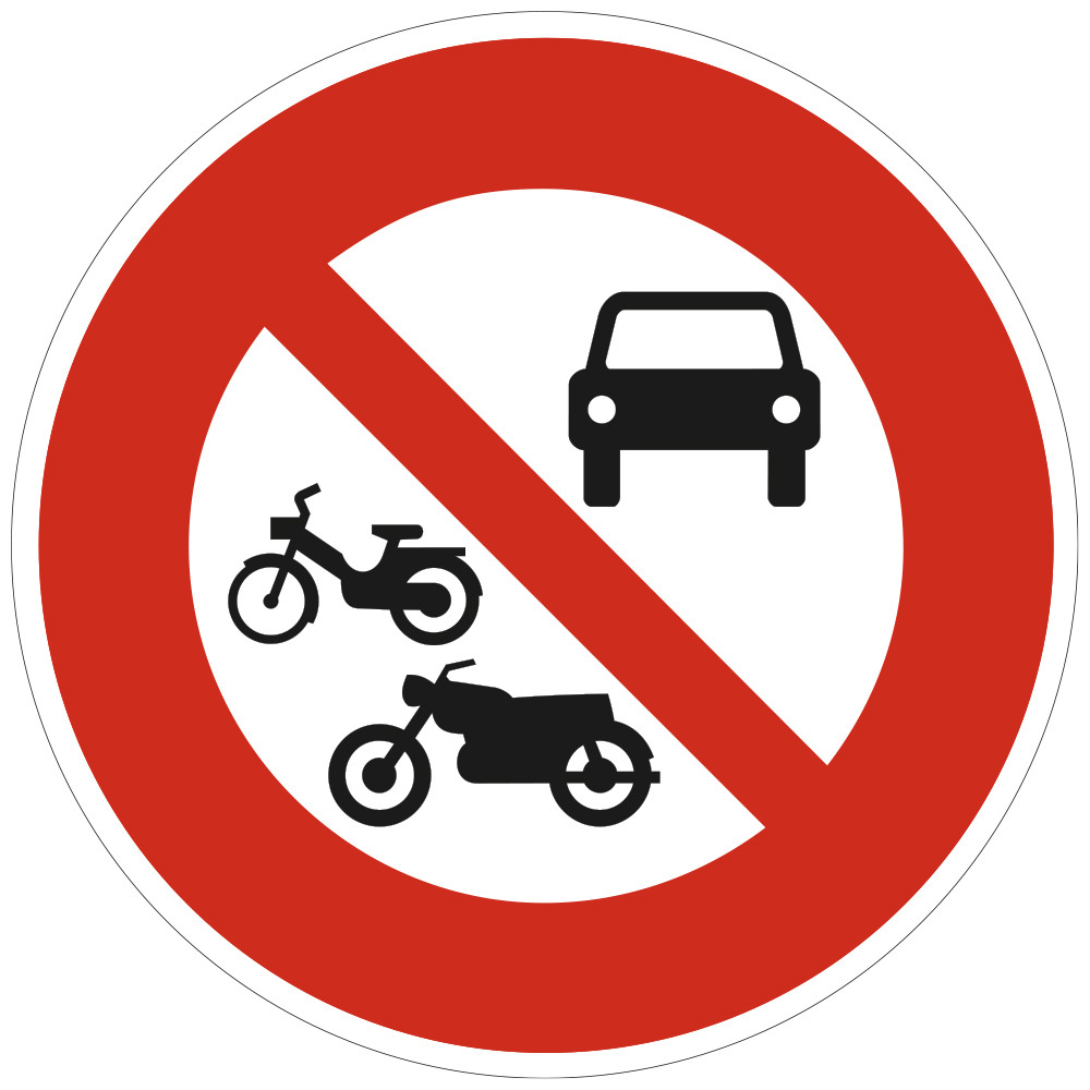 Panneau Interdiction Accès interdit à tous les véhicules à moteur B7b Signalisation Ronde Bord Rouge Panneau Sécurité Routièr Panneau Interdiction Accès interdit à tous les véhicules à moteur B7b Signalisation Ronde Bord Rouge Panneau Sécurité Routièr