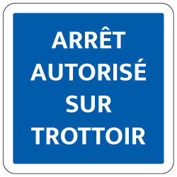 Panneau d'indication diverse texte personnalisable C50 Signalisation Carré Fond bleu Panneau Sécurité Routière