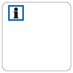 Panneau d'indication des services Informations touristiques personnalisées CE3b Signalisation Carré Fond blanc Panneau Sécurite