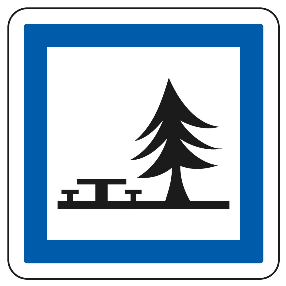 Panneau d'indication des services Emplacement pour pique-nique CE7 Signalisation Carré Fond blanc Bordure bleu Panneau Sécurité Panneau d'indication des services Emplacement pour pique-nique CE7 Signalisation Carré Fond blanc Bordure bleu Panneau Sécurité