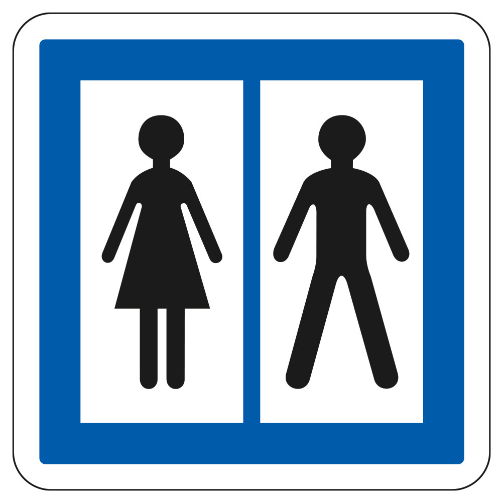 Panneau d'indication des services Toilettes ouvertes au public CE12 Signalisation Carré Fond blanc Bordure bleu Panneau Panneau d'indication des services Toilettes ouvertes au public CE12 Signalisation Carré Fond blanc Bordure bleu Panneau