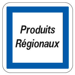 Panneau d'indication des services Texte personnalisé CE50 Signalisation Carré Fond blanc Bordure bleu Panneau Sécurité