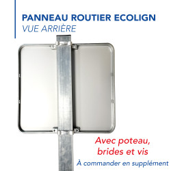 Panneau d'indication des services Poste de distribution de carburant CE15a Signalisation Carré