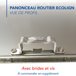 Panonceau Routier Galva Ecolign Type M3 - vue de profil
