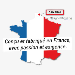 Panneau Indication fabrication française