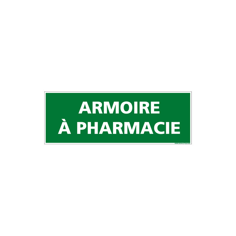 Panneau ARMOIRE A PHARMACIE (B0378)