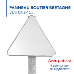 signalisation routière triangle danger bretagne