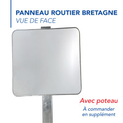 signalisation routière carré indication bretagne