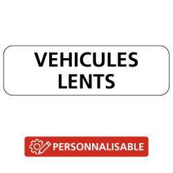 Panonceau Routier de type M4 catégorie spécifique texte personnalisable en Galva M4e ex.1