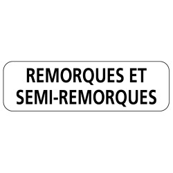 Panonceau Routier de type M4 catégorie spécifique texte personnalisé M4e ex.2
