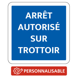 Panneau d'indication diverse texte personnalisable C50 Signalisation Sécurité Routière