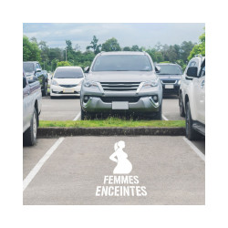 Mise en ambiance pochoir femmes enceintes