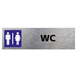 PLAQUE DE PORTE WC MIXTES (Q0393)