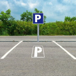 Mise en ambiance kit panneau pochoir Parking