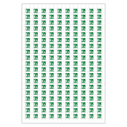 Planche A4 de 190 pictos en 10 x 10 mm Evacuation handicapes pour plan d'evacuation