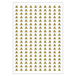 Planche A4 de 190 pictos en 10 x 10 mm Localelectrique pour plan d'evacuation
